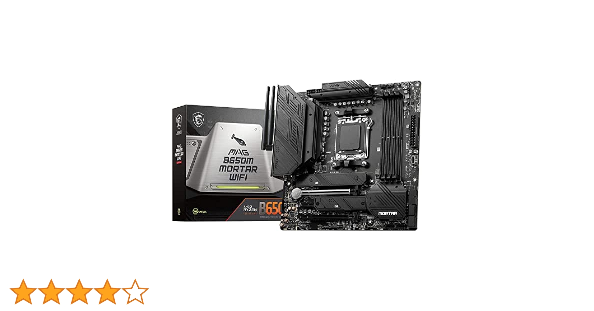 Amazon | MSI マザーボード MAG B650M MORTAR WIFI AMD Ryzen